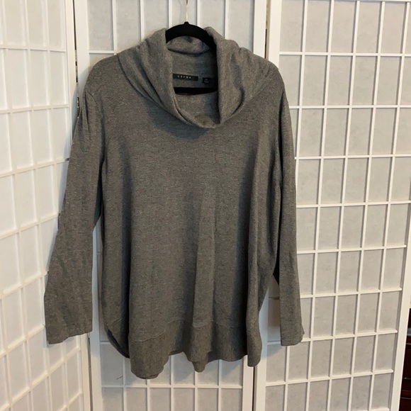 Cyrus Woman’s Sweater Long Sleeves Gray 3X - Picture 1 of 4